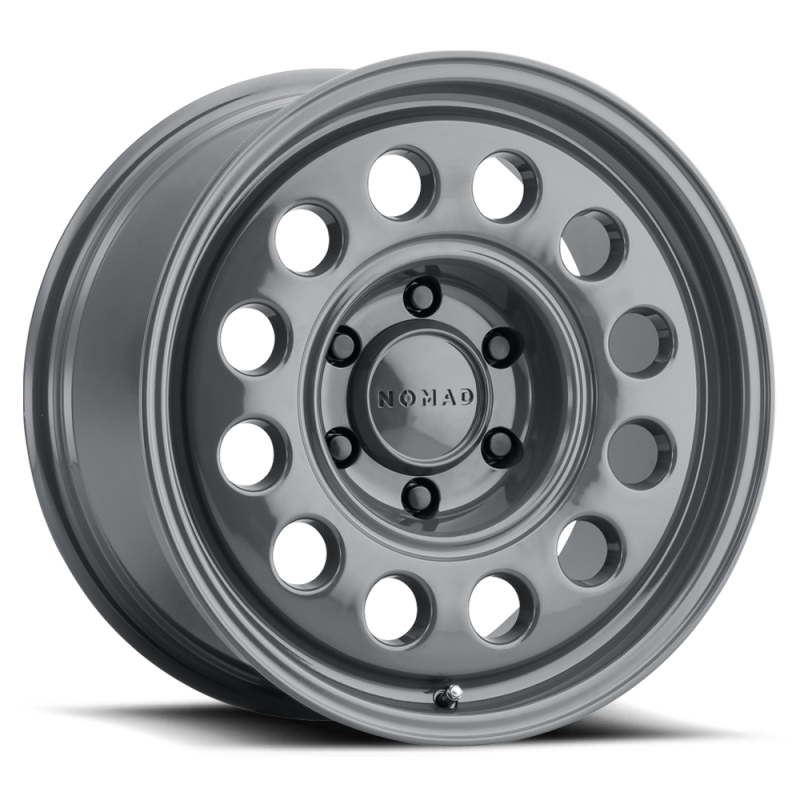 Nomad N501UG Convoy 17x8.5in / 6X139.7 BP / 25mm Offset / 106.1mm Bore - Utility Gray