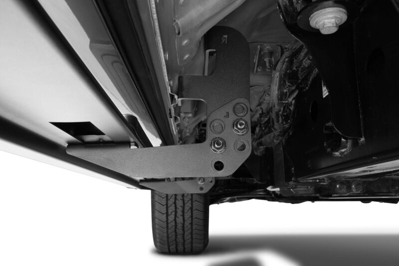 RealTruck 19-26 Ram 1500 Quad Cab Traxio 5in Nerf Bars - Textured Black