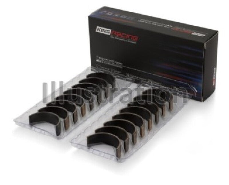King Ford 260ci / 289ci / 302 5.0L Windsor - Doweled (Size STD) Performance Rod Bearing Set