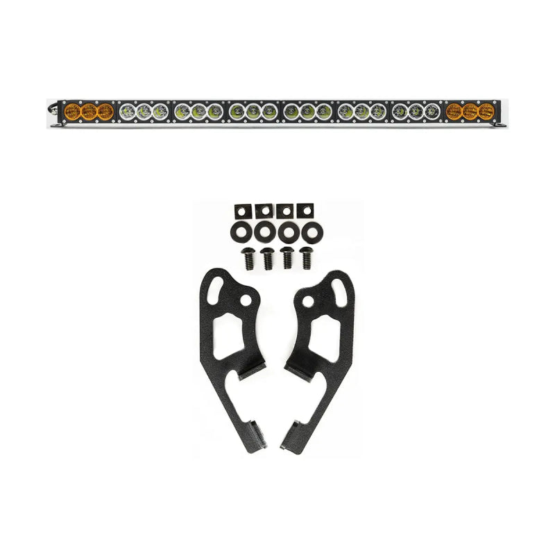 Cali Raised Sherpa Roof Rack Dual Function Light Bar & Mounting Bracket Kit (Excl. Wiring & Switch)