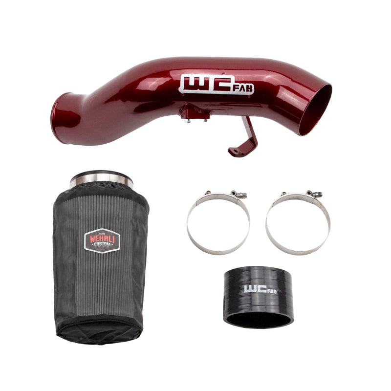 Wehrli 03-07 Ford 6.0L Powerstroke 4in Intake Kit - Gun Metal