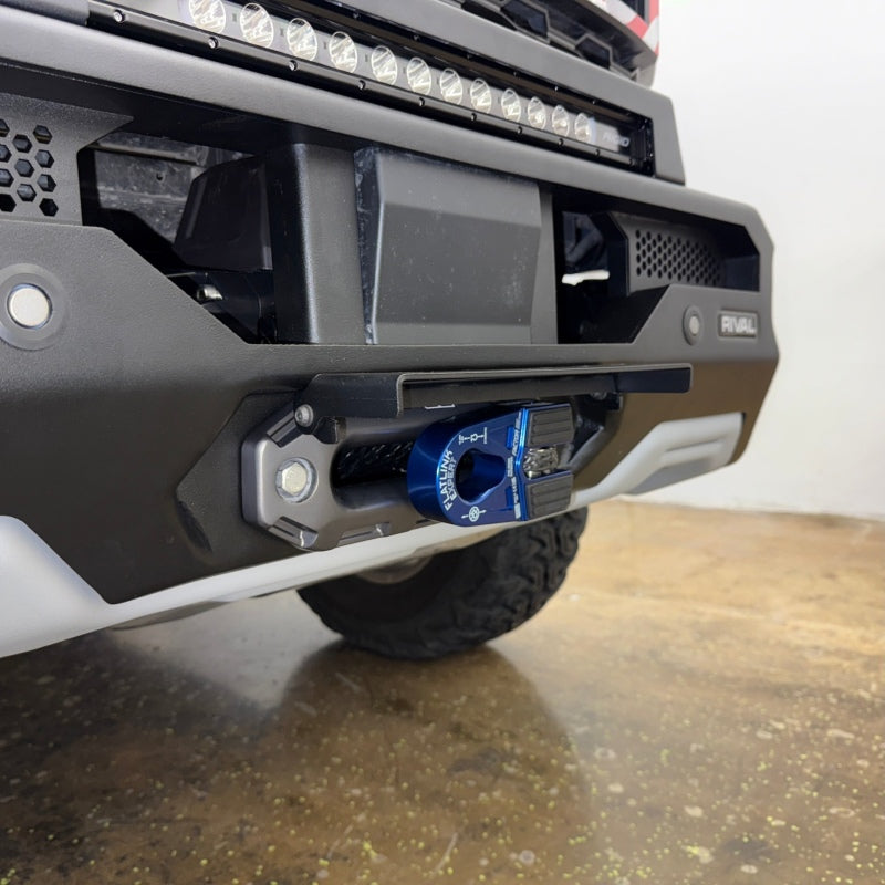 RIVAL 24-26 Ford Ranger Raptor Front Aluminum Bumper w/Winch Mount and Recovery Points