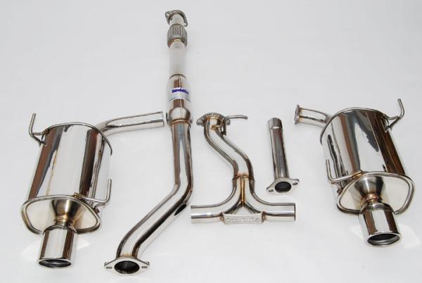 INVIDIA HS10SL1GT3 Exhaust System Q300 S.S Rolled Tip SUBARU LEGACY 2010+ Photo-1 
