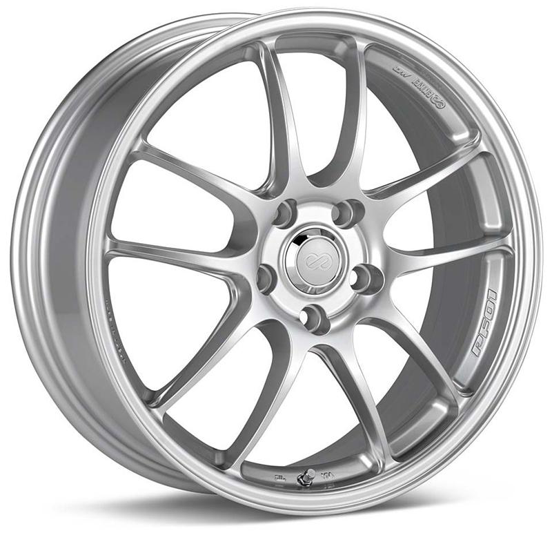 Enkei PF01 18x9.5 5x114.3 45mm Offset Silver Wheel
