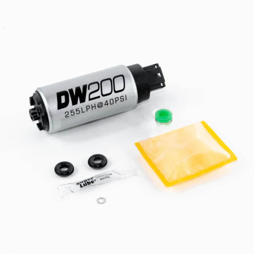 DEATSCHWERKS 9-201-0847 Fuel Pump 255lph With Installation Kit for MITSUBISHI EVO 8/9 2003-2006 Photo-1 