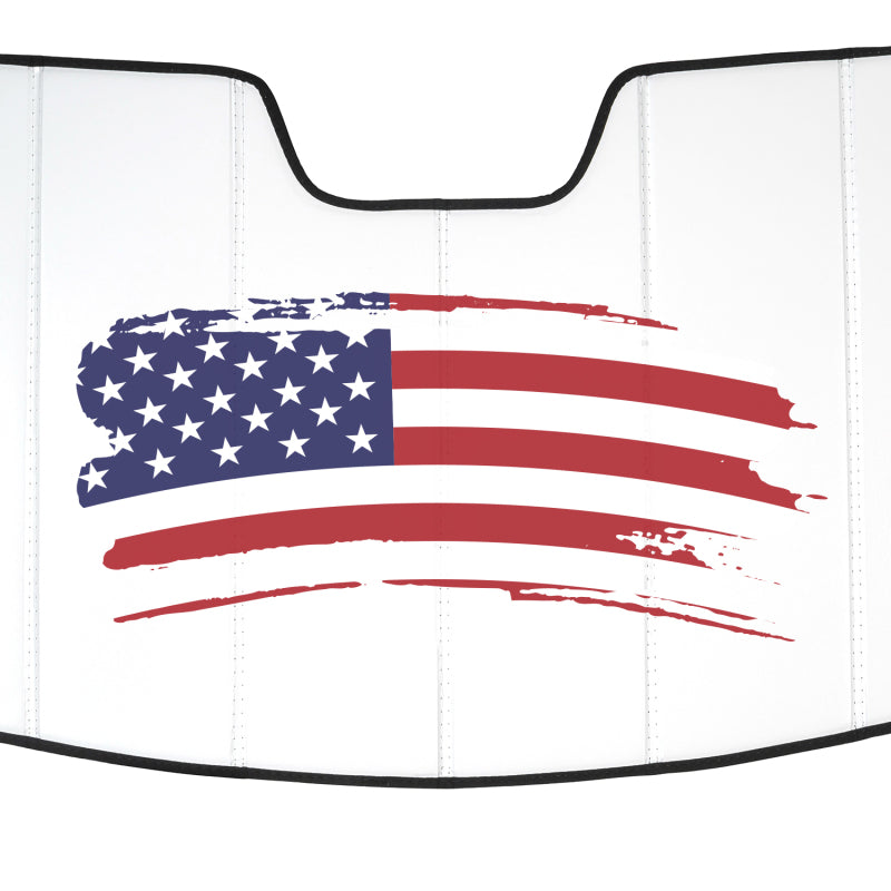 Covercraft 24-26 Mercedes-Benz AMG American Flag UVS100 Premier Custom Sunscreen - Centered Logo