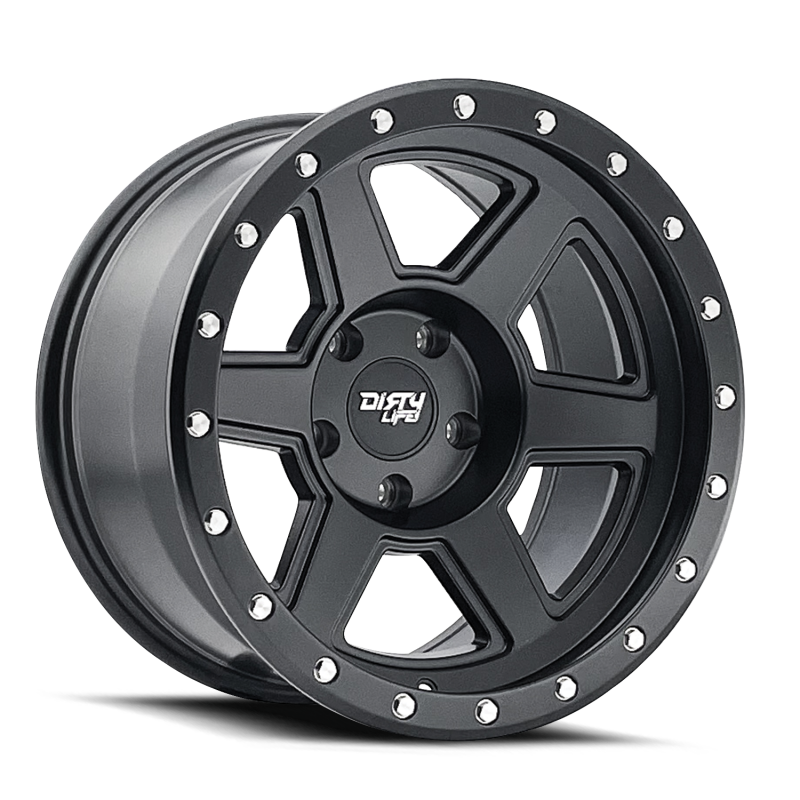 Dirty Life Compound 9315 20x10 / 8x170 BP / -25mm Offset / 125.2mm Hub Matte Black Wheel