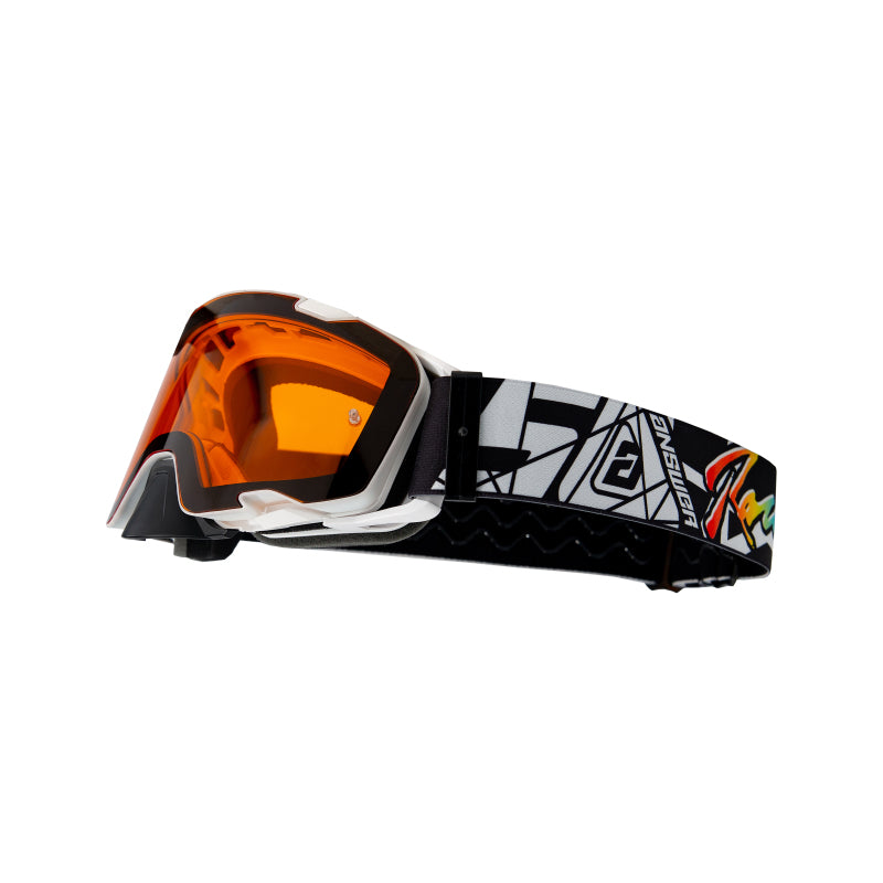 Answer ARC II Magnetic LE Goggles with replacement lens - White/Amber