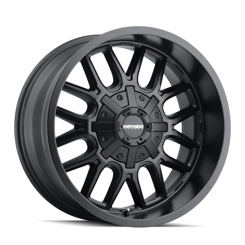 Mayhem 8107 Cogent 20x10 / 8x170 BP / -19mm Offset / 125.2mm Hub Matte Black Wheel