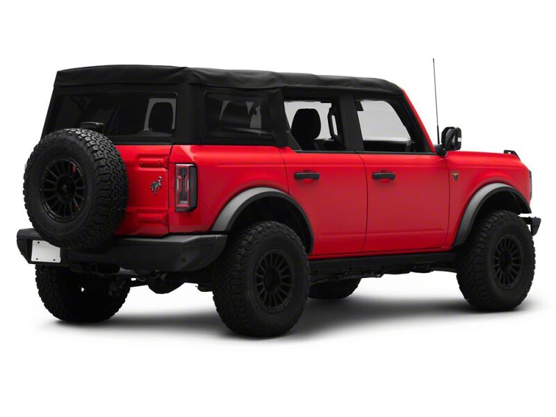 Raxiom 21-26 Ford Bronco Axial Series LED Tail Lights- Black Housing- Clear Lens