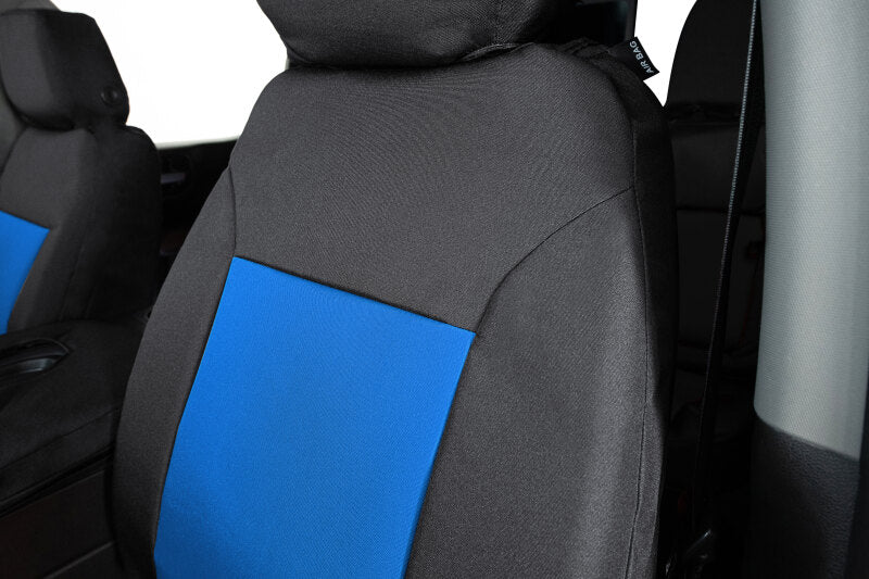 Covercraft 21-24 Ford F150/ Endura PrecisionFit Custom Second Row Seat Covers - Blue/Black