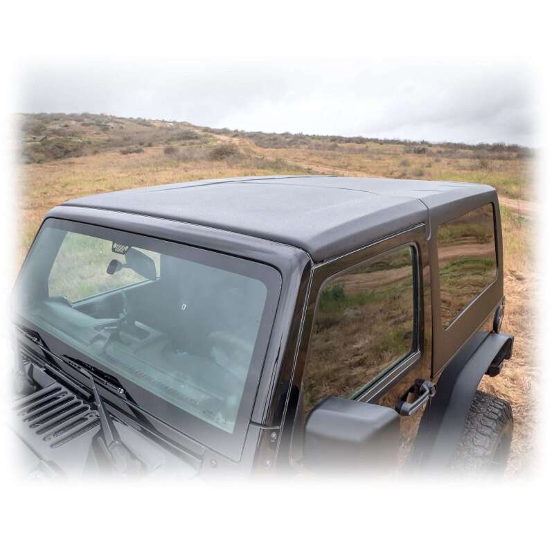 Turn Offroad 07-18 Jeep JK 2 Door Squareback Hardtop 2-Piece - White