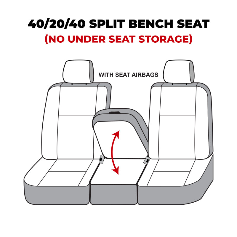 Covercraft 09-14 Dodge Ram Polycotton SeatSaver Custom Front Row Seat Covers - Grey