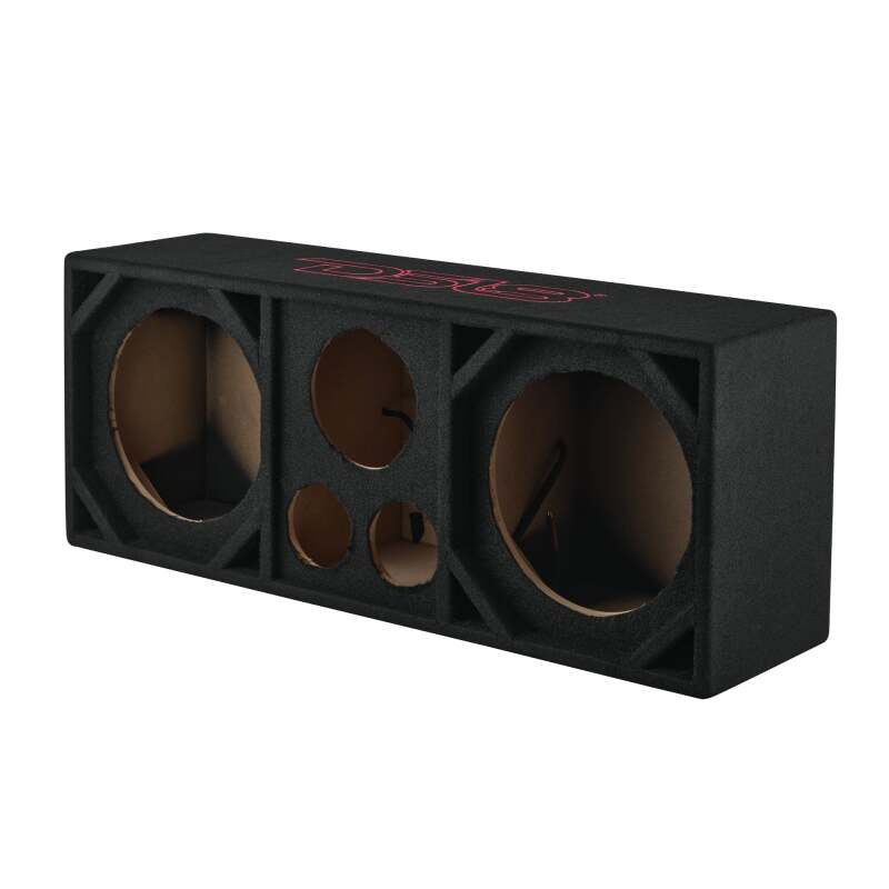DS18 Ported Enclosure 2x 10in Mids 2x 3.6in Tweeters & 1 x 5.7in Horn Diffuser -Black Carpet