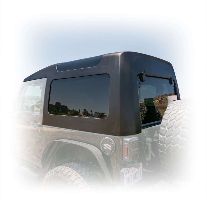 Turn Offroad 2007-2018 Jeep JK 2 Door Safari Style Hardtop Primer (Paintable)