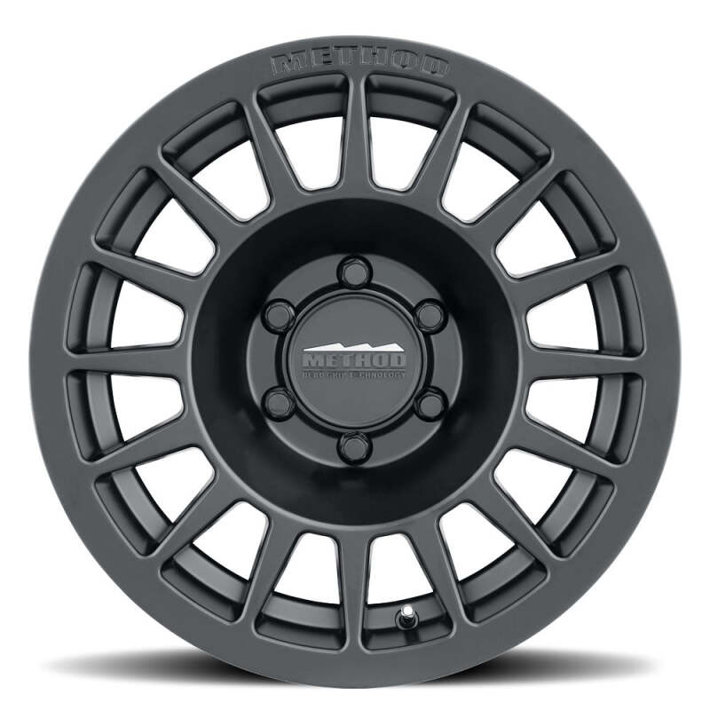 Method MR707 Bead Grip 18x8.5 / +38mm Offset / 5x120 BP / 64.25mm CB / 6.2in BS Matte Black Wheel