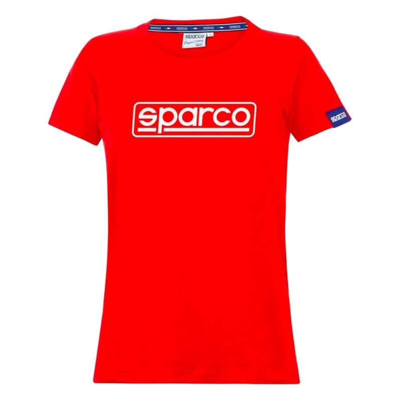 Sparco T-Shirt Lady Frame LRG Red