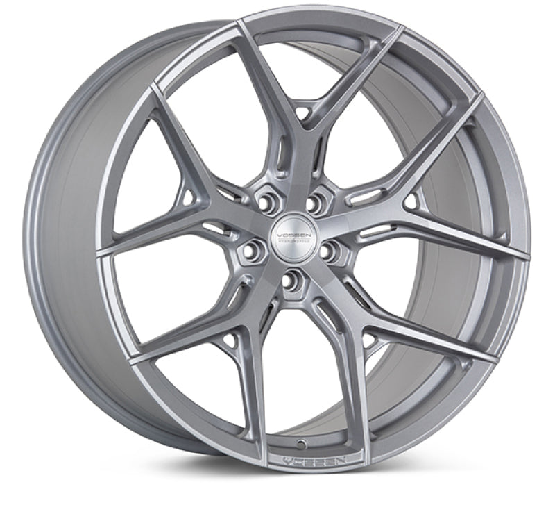Vossen HF5 - 22x9.5 - ET35 - 5x112 - 66.56 - Flat - SS - Satin Silver