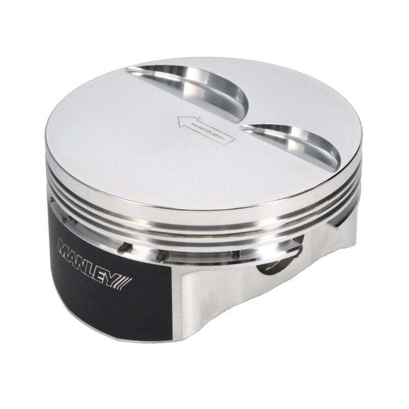 Manley Chevrolet LS Piston Set - 4.010in Bore 1.115in CH, -4.00 CC
