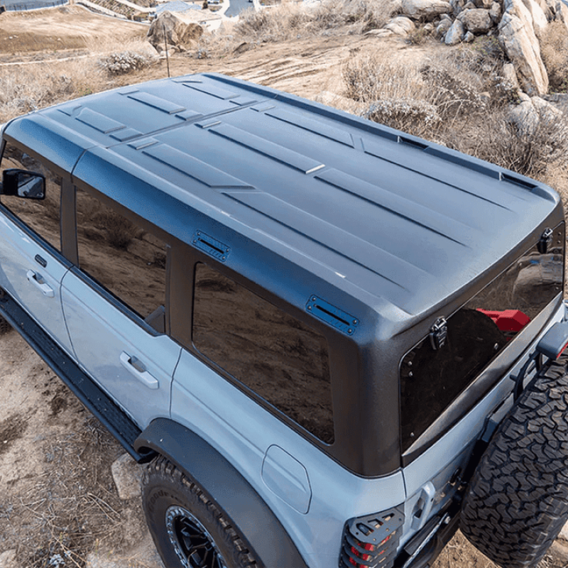 Turn Offroad 2021+ Ford Bronco Hard Top (4 Door) Black/Black Foam Headliner/Wiper & Defrost
