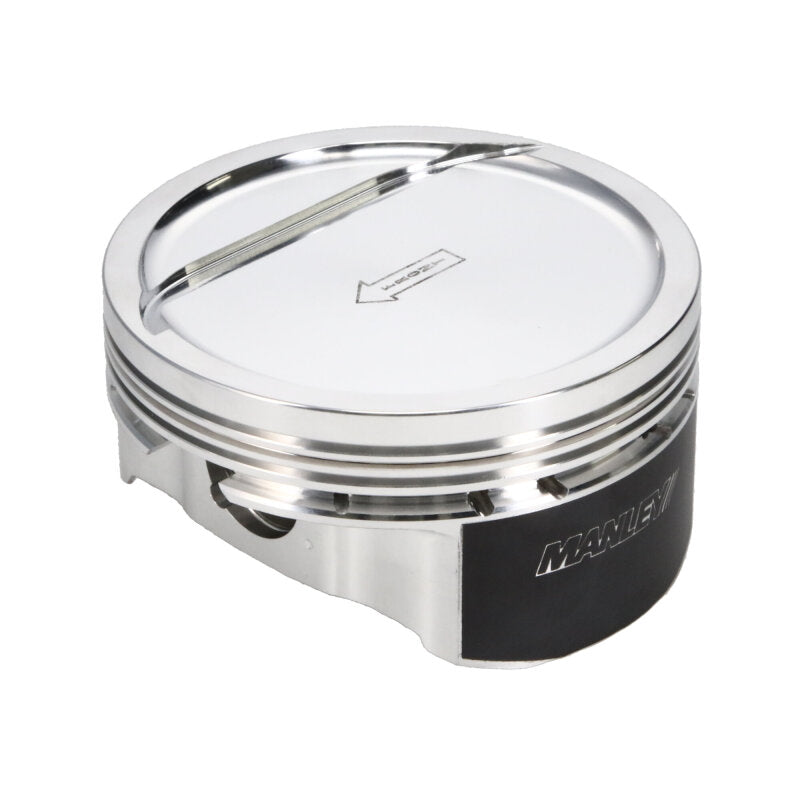 Manley Chevrolet LS Piston Set - 4.185in Bore 1.115in CH, -18.00 CC
