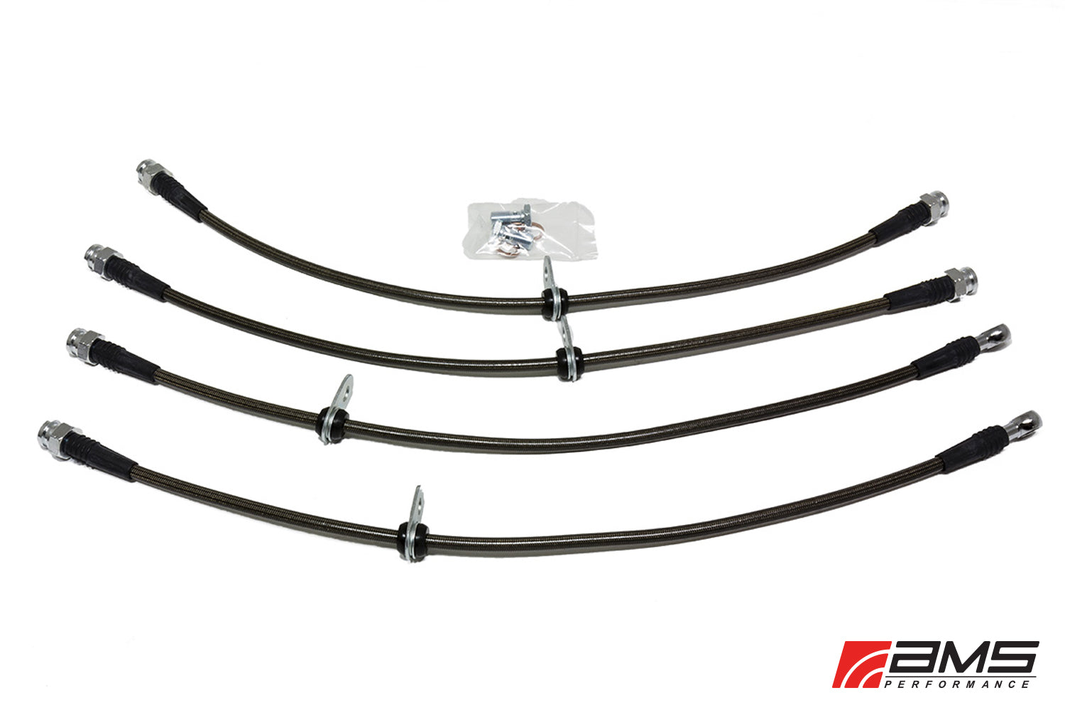 AMS AMS.04.01.0004-1 Stainless Steel Brake Lines MITSUBISHI Lancer EVO X Photo-1 