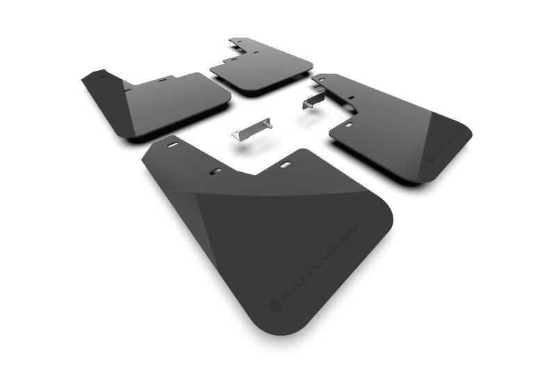 Rally Armor 2026 Subaru Outback Black Mud Flap - Metallic Black Logo