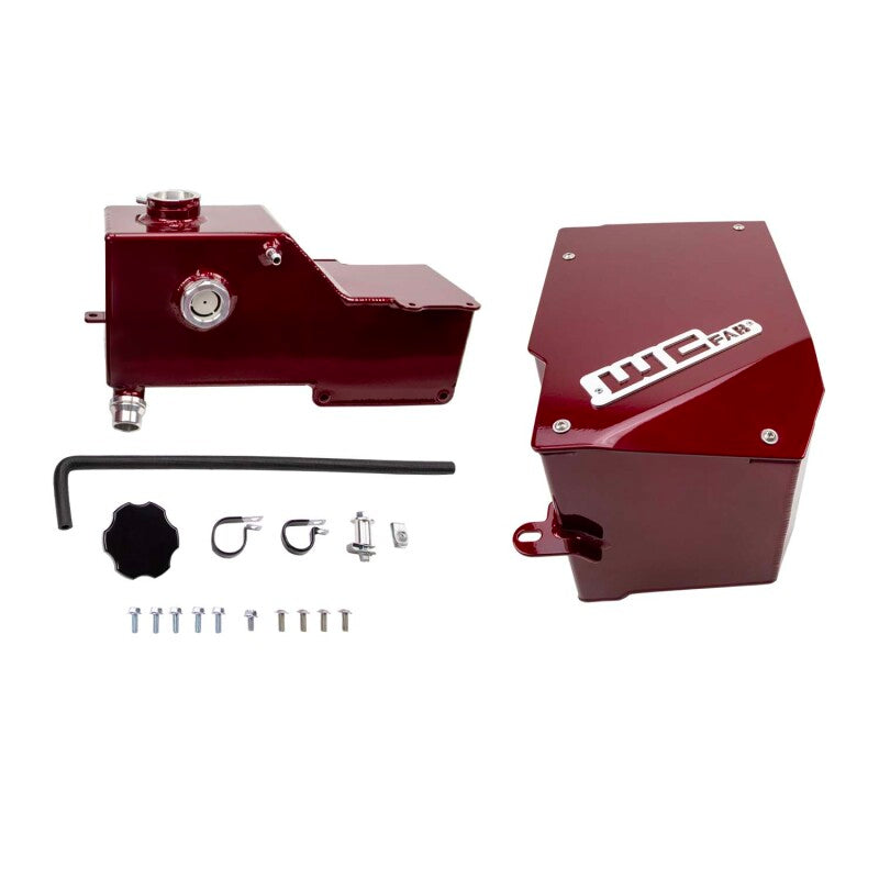 Wehrli 17-24 6.7L Power Stroke Coolant Tank and Battery Box Kit - Flat Black