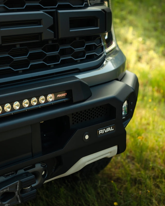 RIVAL 24-26 Ford Ranger Raptor Front Aluminum Bumper w/Winch Mount and Recovery Points