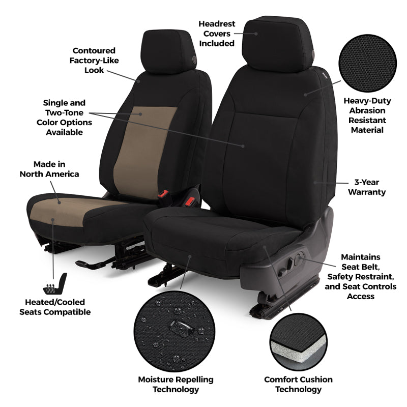 Covercraft 23-26 Toyota Corolla Endura PrecisionFit Custom Second Row Seat Covers