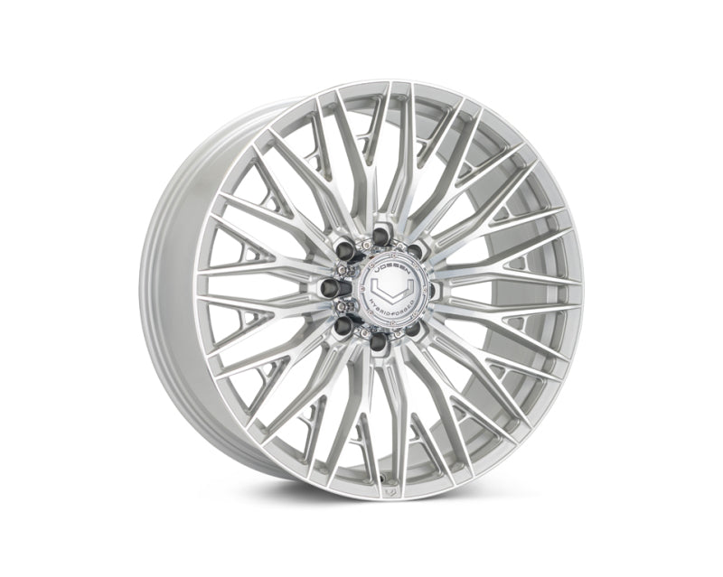 Vossen HFX-6 24x11 / 8x180 / ET0 / 124.3 / Deep - Silver Polished Wheel