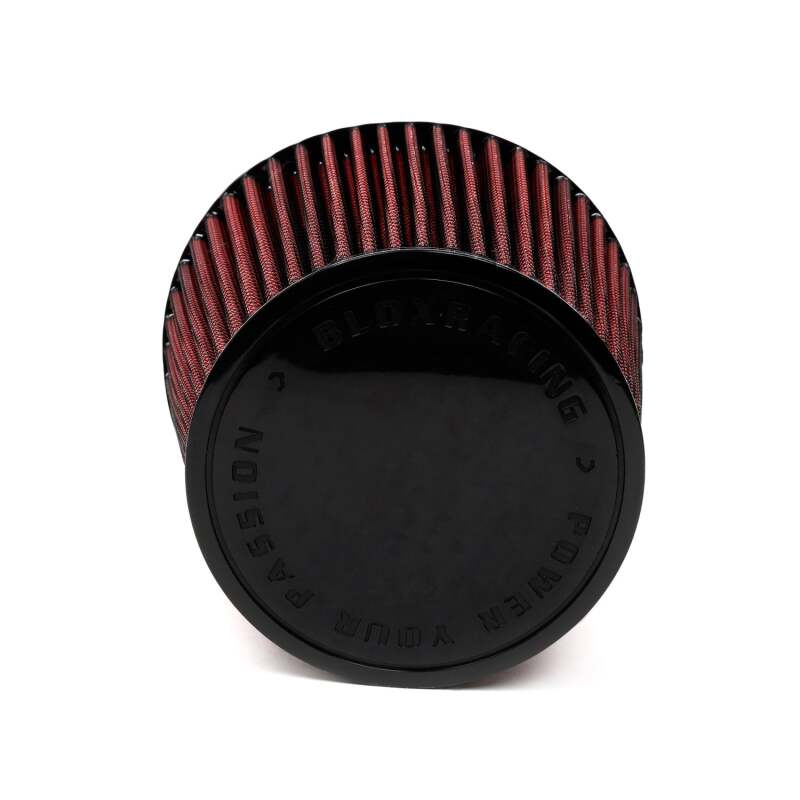 BLOX Racing Performance Filter Kit w/ 4.0inch  Velocity Stack Air Filter and 4.0inch Silicone Hose