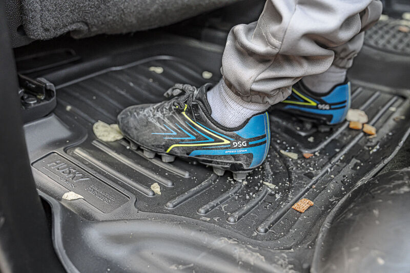 Husky Liners 18-25 Volvo XC60X-Act Contour Black Floor Liners (2nd Seat)