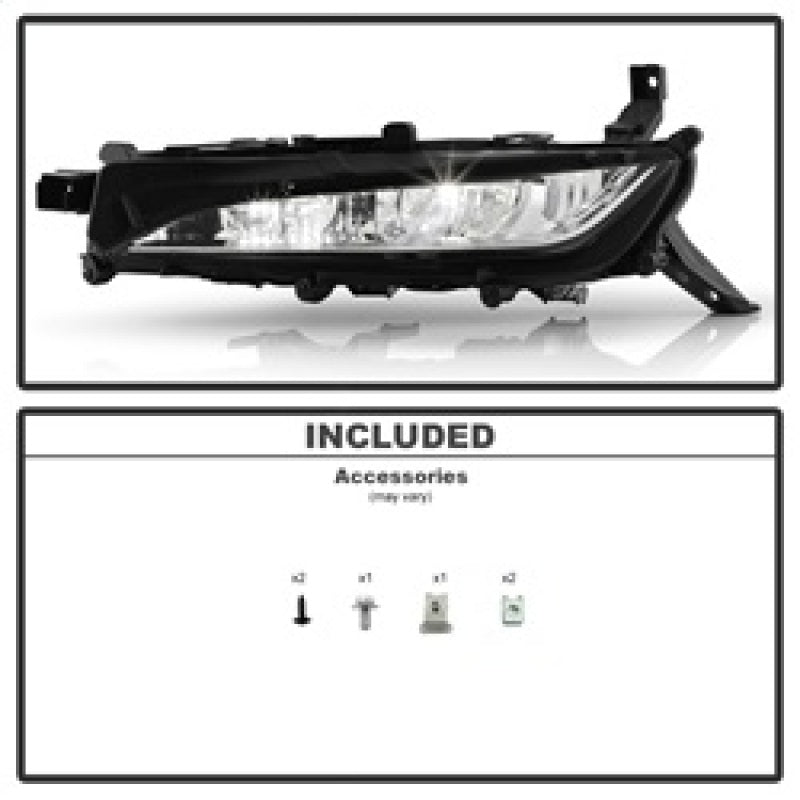 Spyder Lexus RX350/RX350L/RX450H/RX450HL OEM LED Fog Lights - Left (FL-LRX20-LED-L)