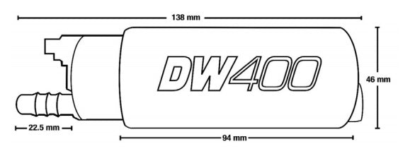 DEATSCHWERKS 9-401-1001 Fuel pump DW400 Photo-2 