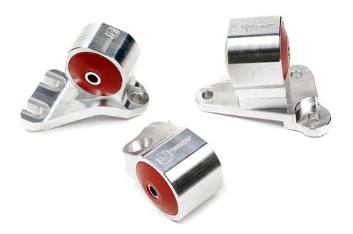 Innovative 88-91 Civic B-Series Black Aluminum Mounts 75A Bushings (Cable)