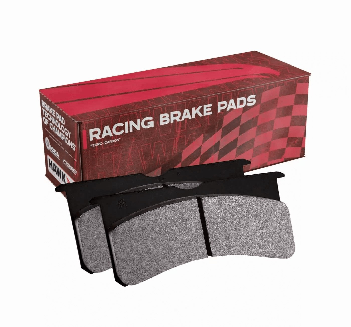 HAWK HB158D.515 Rear Brake Pads ER-1 Endurance Racing for MAZDA RX-7 1985-1995/ MAZDA 6 i 2.3L 2003-2004 Photo-1 