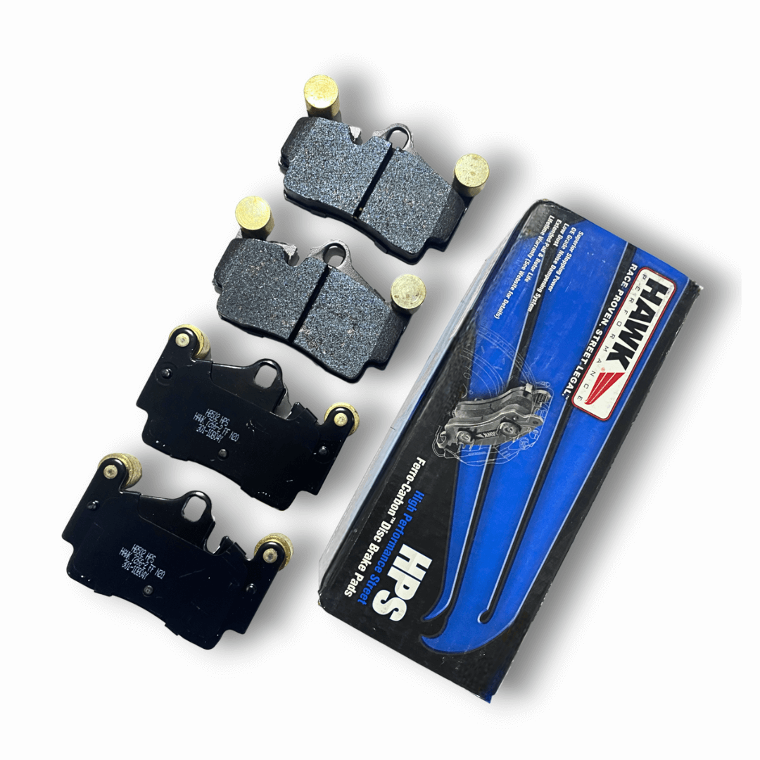 HAWK HB502F.606 Rear Brake Pads HPS for AUDI Q7 2006-2015 / VW Touareg / PORSCHE Cayenne 2002-2010 Photo-3 