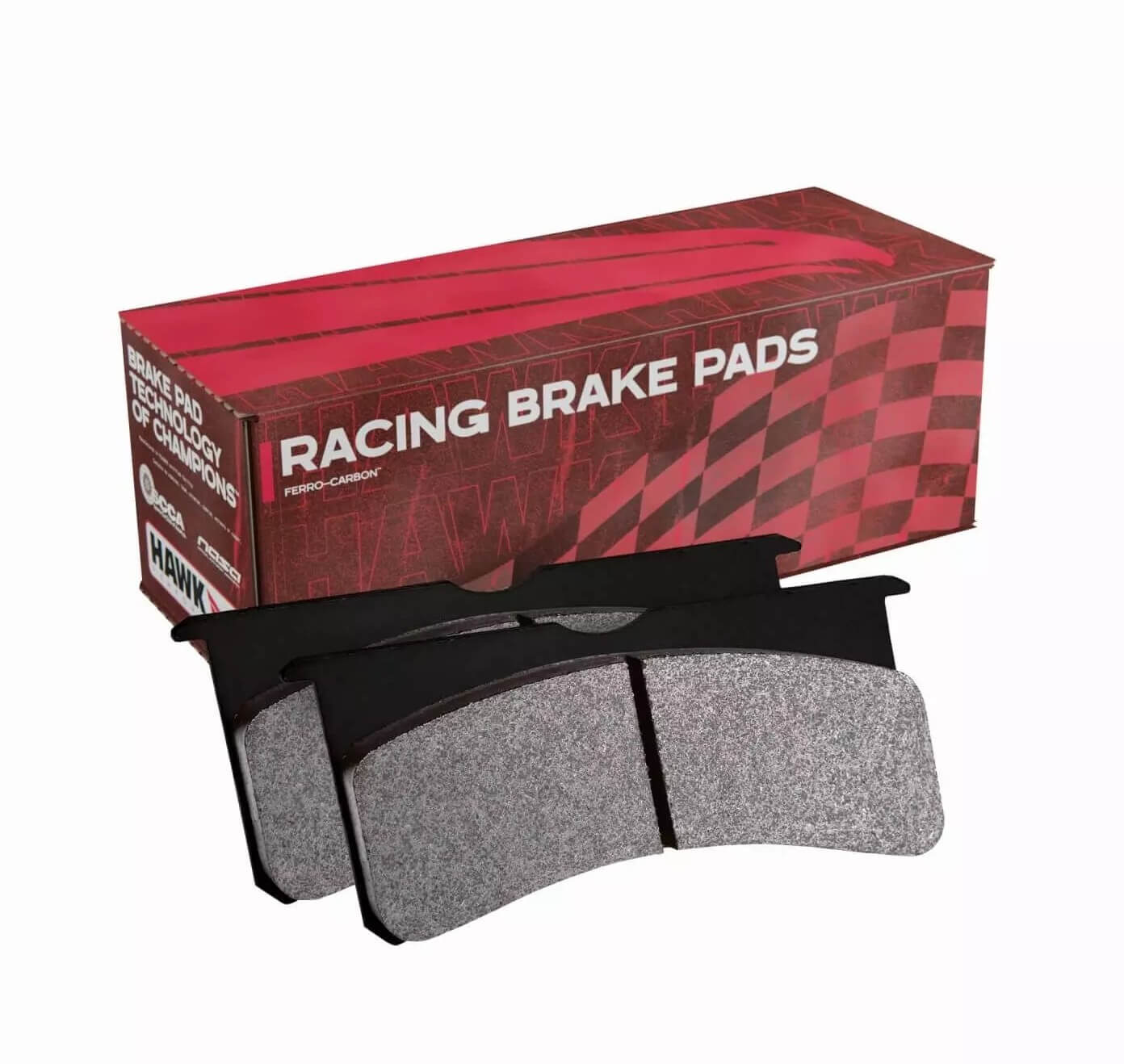 HAWK HB649D.605 Front Brake Pads ER-1 Endurance Racing for DODGE Challenger SRT Hellcat 6.2L 2020/ CHEVROLET Corvette Grand Sport 6.2L 2017 Photo-1 