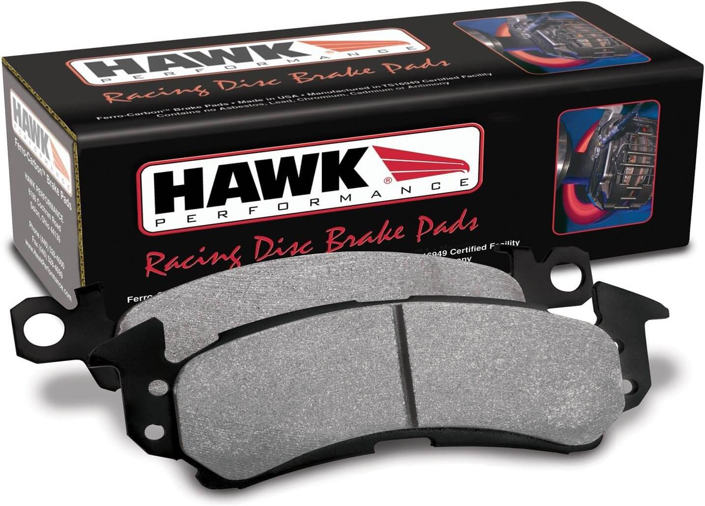 HAWK HB927N.568 Brake Pads HP Plus Photo-1 