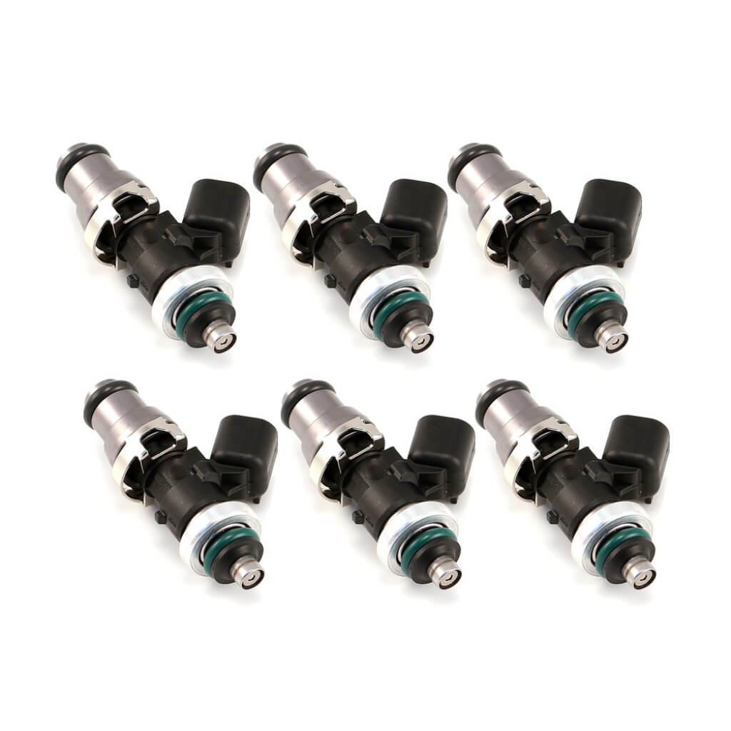 INJECTOR DYNAMICS 1050.48.14.R35.6 Injectors Set ID1050x 14mm Grey for NISSAN GT-R (R35) Photo-1 