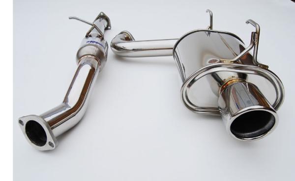 INVIDIA HS00HS1GS3 Exhaust System Q300 Rolled SS Single Tip HONDA S2000 Photo-1 