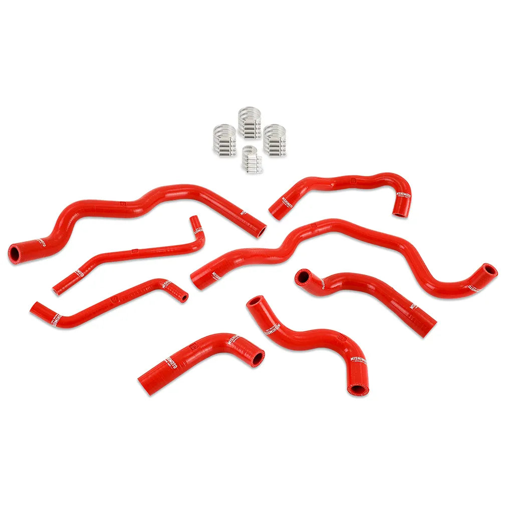 MISHIMOTO MMHOSE-Z-23ANCRD Silicone Ancillary Coolant Hose Kit, Red for NISSAN Z 2023 Photo-1 