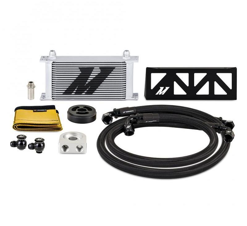 MISHIMOTO MMOC-BRZ-22NTSL Oil Cooler Kit, Silver for SUBARU BRZ/ TOYOTA GR86 2022 Photo-1 