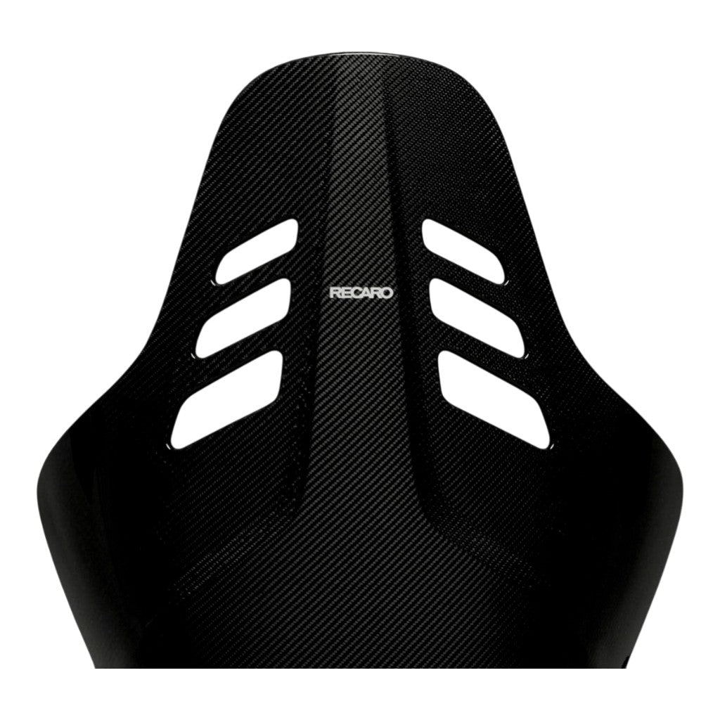 RECARO 078.02.2B21 Race Seat Podium CF Right Side (ABE / FIA 8855-1999), Black Velour, Size L   Photo-1