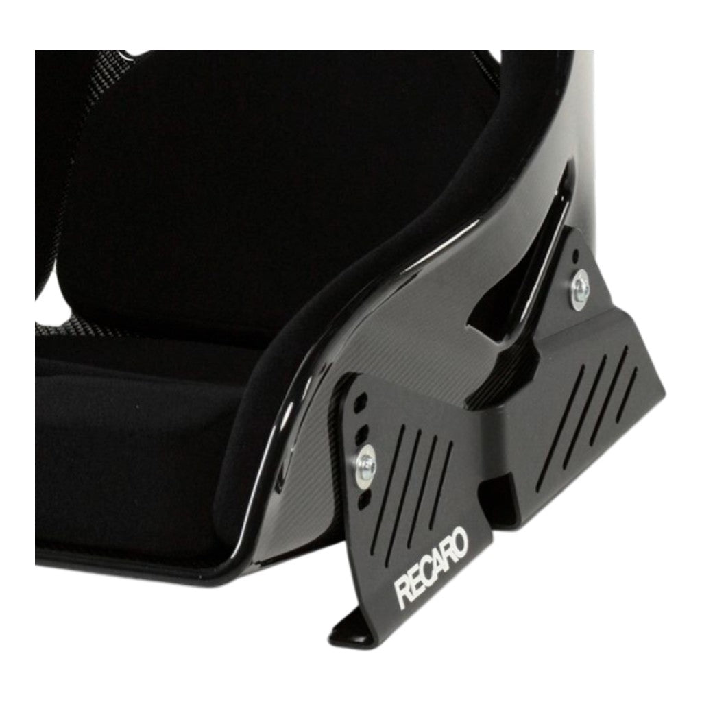 RECARO 078.02.2B21 Race Seat Podium CF Right Side (ABE / FIA 8855-1999), Black Velour, Size L   Photo-3