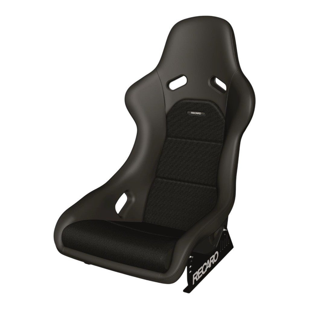 RECARO 087.00.0B27 Seat Classic Pole Position, Leather Black / Corduroy  Photo-0