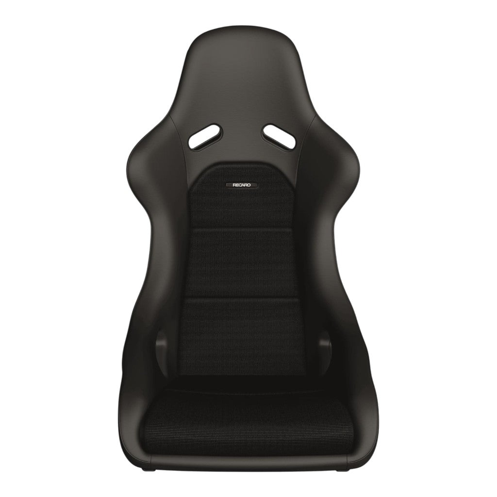 RECARO 087.00.0B27 Seat Classic Pole Position, Leather Black / Corduroy  Photo-1