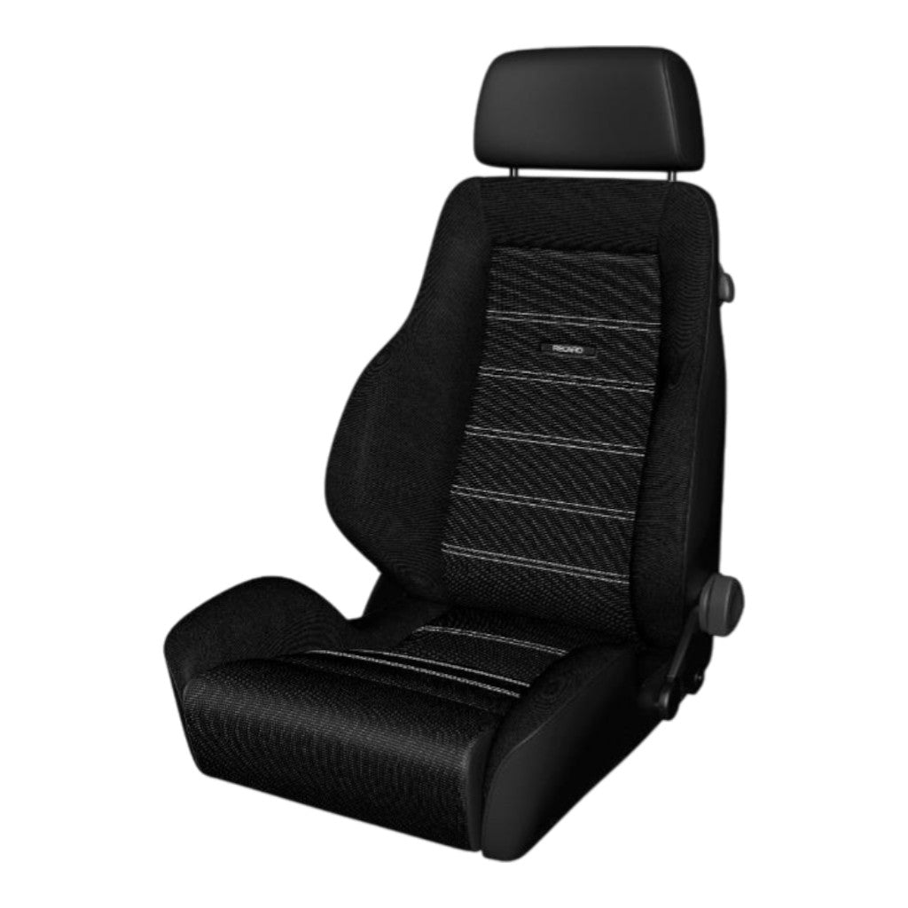 RECARO 089.00.0B27 Seat Classic LS, Leather Black / Corduroy  Photo-0