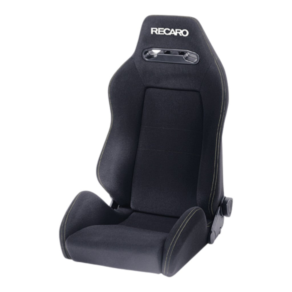 RECARO 295.07.0583A Seat SR5-Speed, Black Velour, Gray Logo  Photo-0
